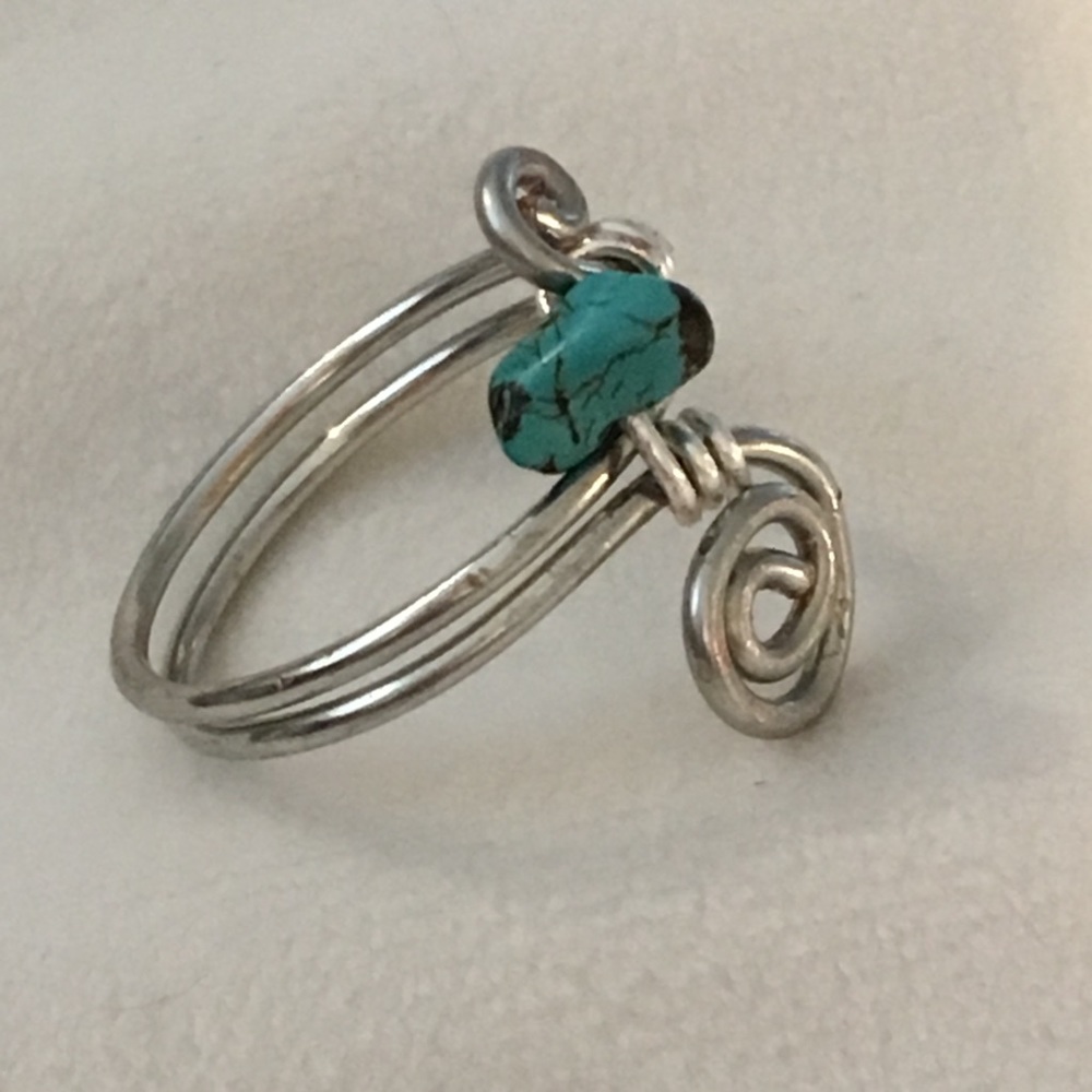 Handmade wire wrapped ring.๐ - Picture 4 of 8